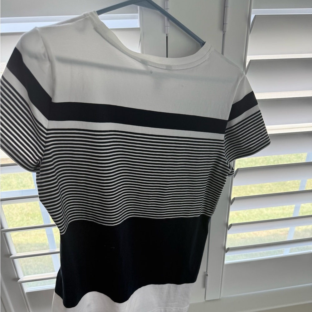 Ralph Lauren Navy and white  Short Sleeve Tee